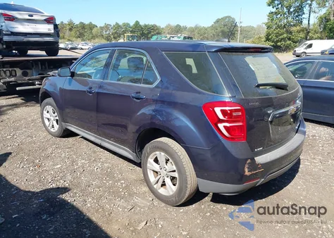 2016 Chevrolet Equinox Ls z USA, uszkodzony, nr VIN 2GNALBEKXG1108875